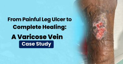 From Painful Leg Ulcer to Complete Healing: A Varicose Vein Case Study