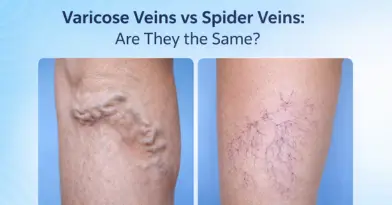 Varicose Veins vs Spider Veins: What’s the Difference?