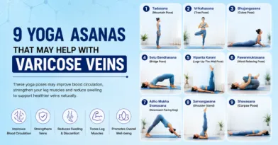 9 Yoga Asanas That May Help with Varicose Veins